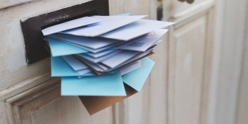 The holidays are also a great time to set your direct mail 